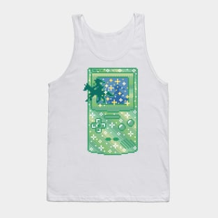 Galaxy Handheld Pixel Art Tank Top